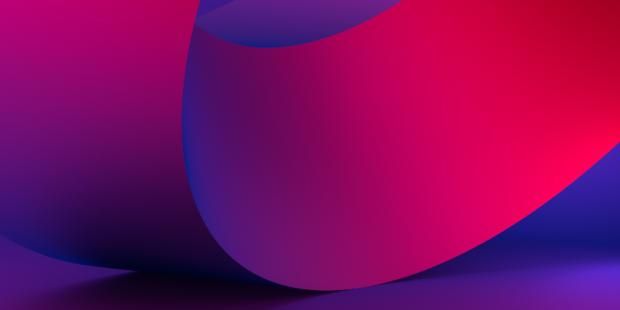 Abstract 3d rendering of a modern geometric background